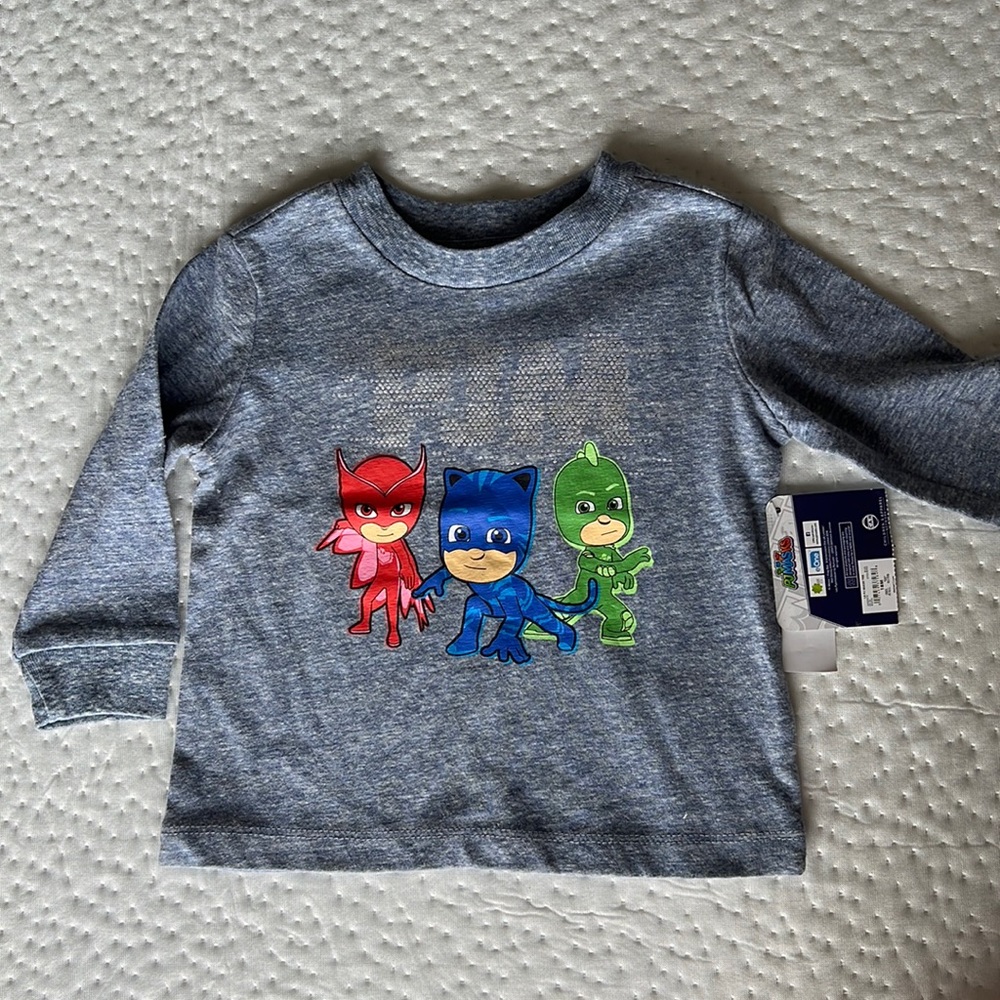 Long Sleeve PJ Mask Shirt | 18M